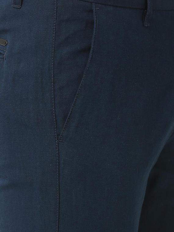 blue solid chinos - 16269683 - Zoom Image - 5