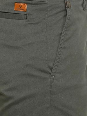 grey solid chinos - 16269691 - Standard Image - 5