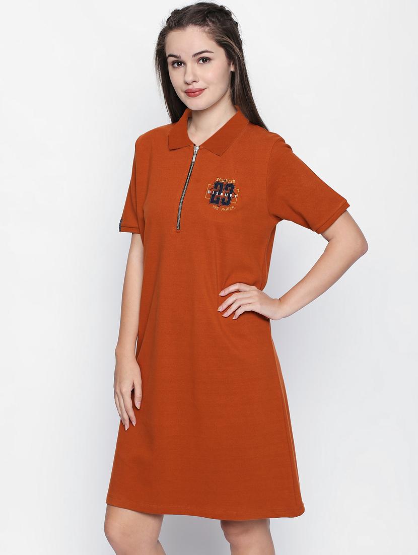Embroidered Shift dress - 16269919 - Zoom Image - 2