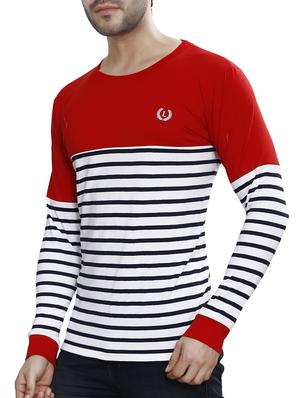 white striped tshirt - 16271023 - Standard Image - 2