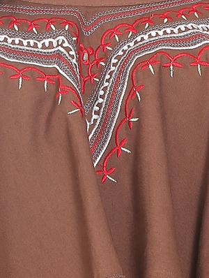 Embroidered layered crop top - 16272225 - Standard Image - 5