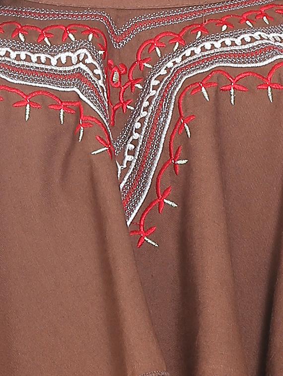 Embroidered layered crop top - 16272225 - Zoom Image - 5