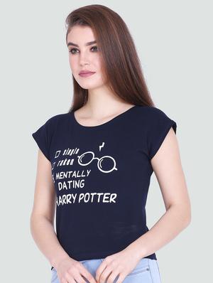 cap sleeved quirky print tee - 16272250 - Standard Image - 2