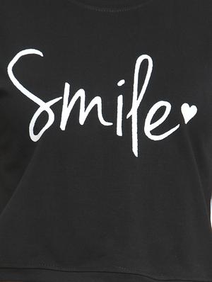 Quirky text crop top - 16272293 - Standard Image - 5