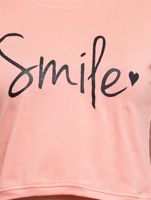 Quirky text crop top - 16272297 - Standard Image - 5