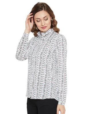 quirky prints long sleeved shirt - 16272682 - Standard Image - 2