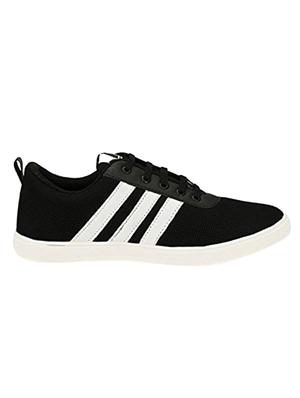 black mesh lace up sneakers - 16272872 - Standard Image - 2