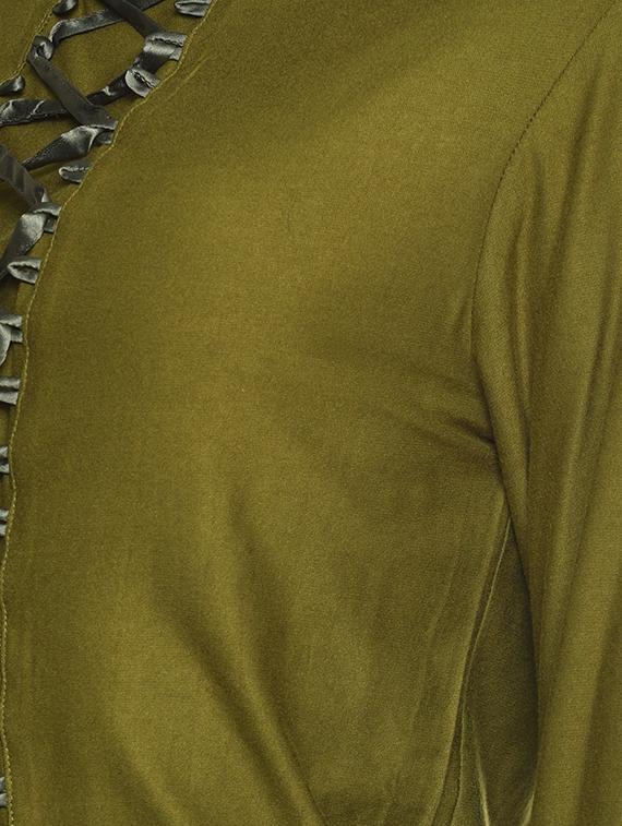 Lace up full sleeves top - 16272957 - Zoom Image - 5