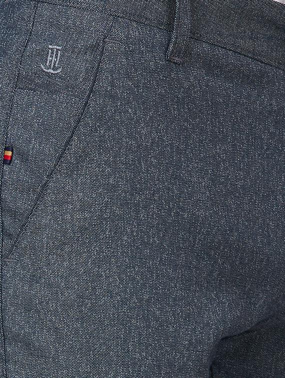 blue solid chinos - 16273053 - Zoom Image - 5