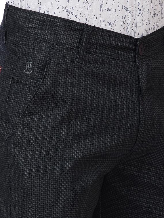 blue textured chinos - 16273055 - Zoom Image - 5