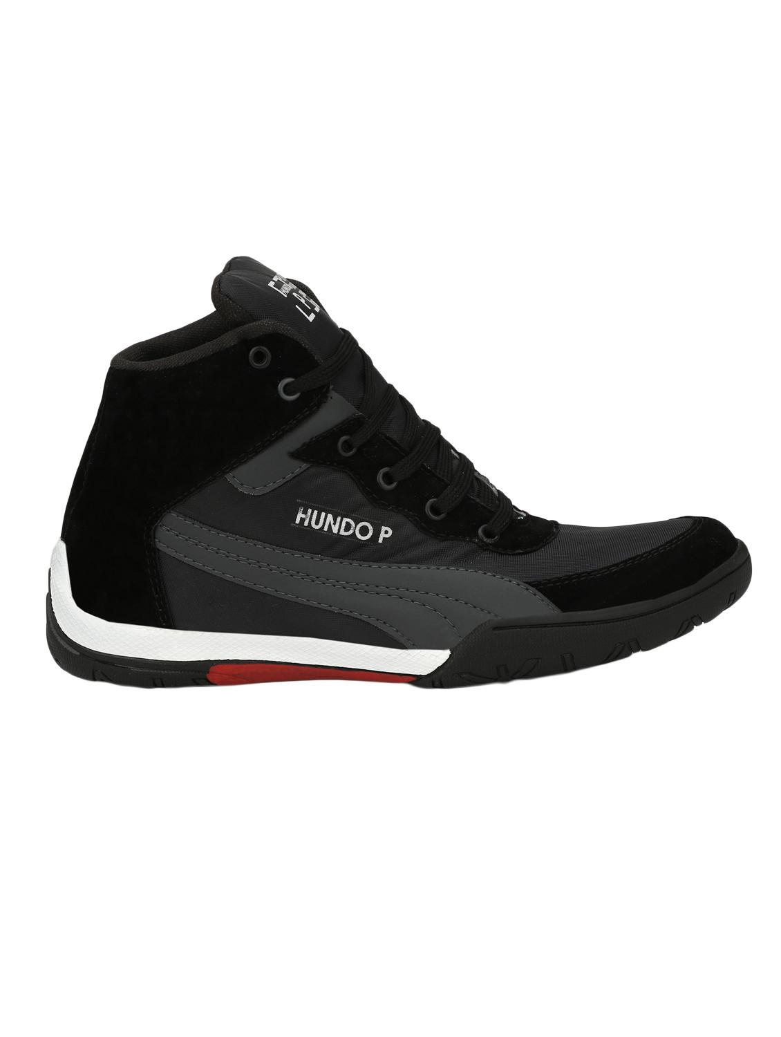 grey canvas lace up sport shoes - 16274477 - Zoom Image - 2