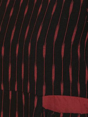 ikat printed a-line ethnic dress - 16275104 - Standard Image - 5