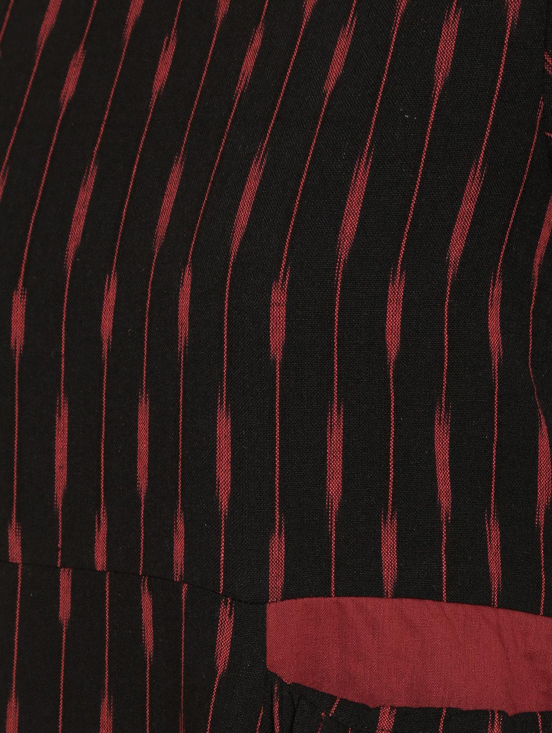 ikat printed a-line ethnic dress - 16275104 - Zoom Image - 5