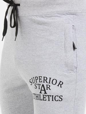 grey printed jogger - 16275879 - Standard Image - 5