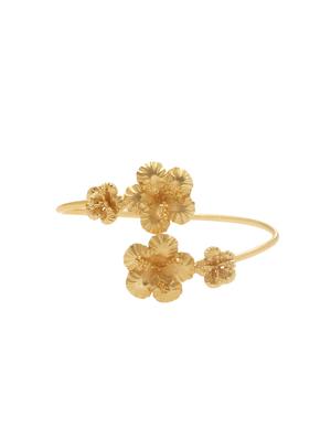 gold brass cuffs bracelet - 16276311 - Standard Image - 2
