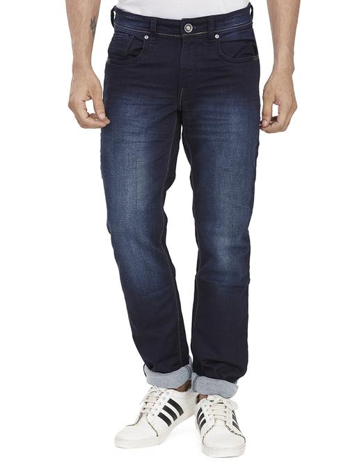 blue heavy washed jeans - 16276869 - Very Small Image - 1