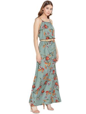 side slit floral maxi dress - 16280067 - Standard Image - 2