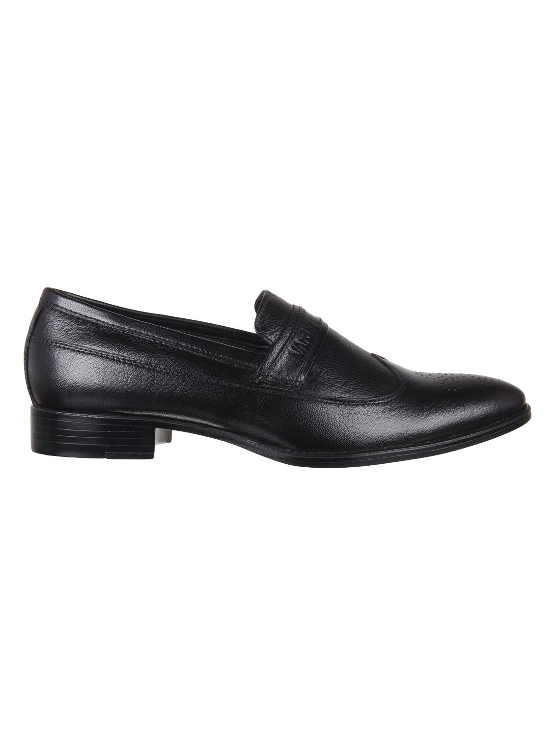 black leather slipons - 16280553 - Zoom Image - 2