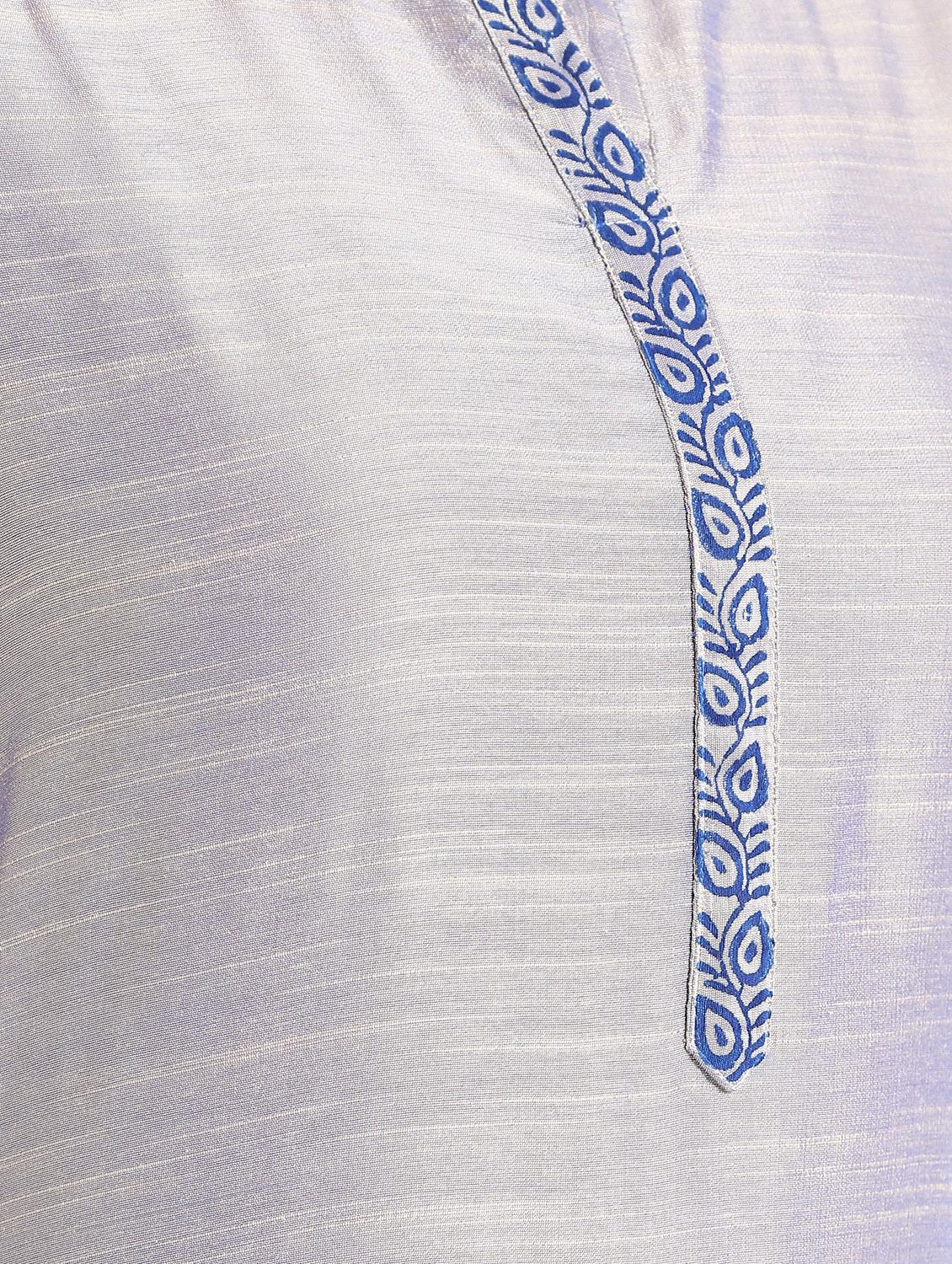 block print straight kurta - 16281157 - Zoom Image - 5