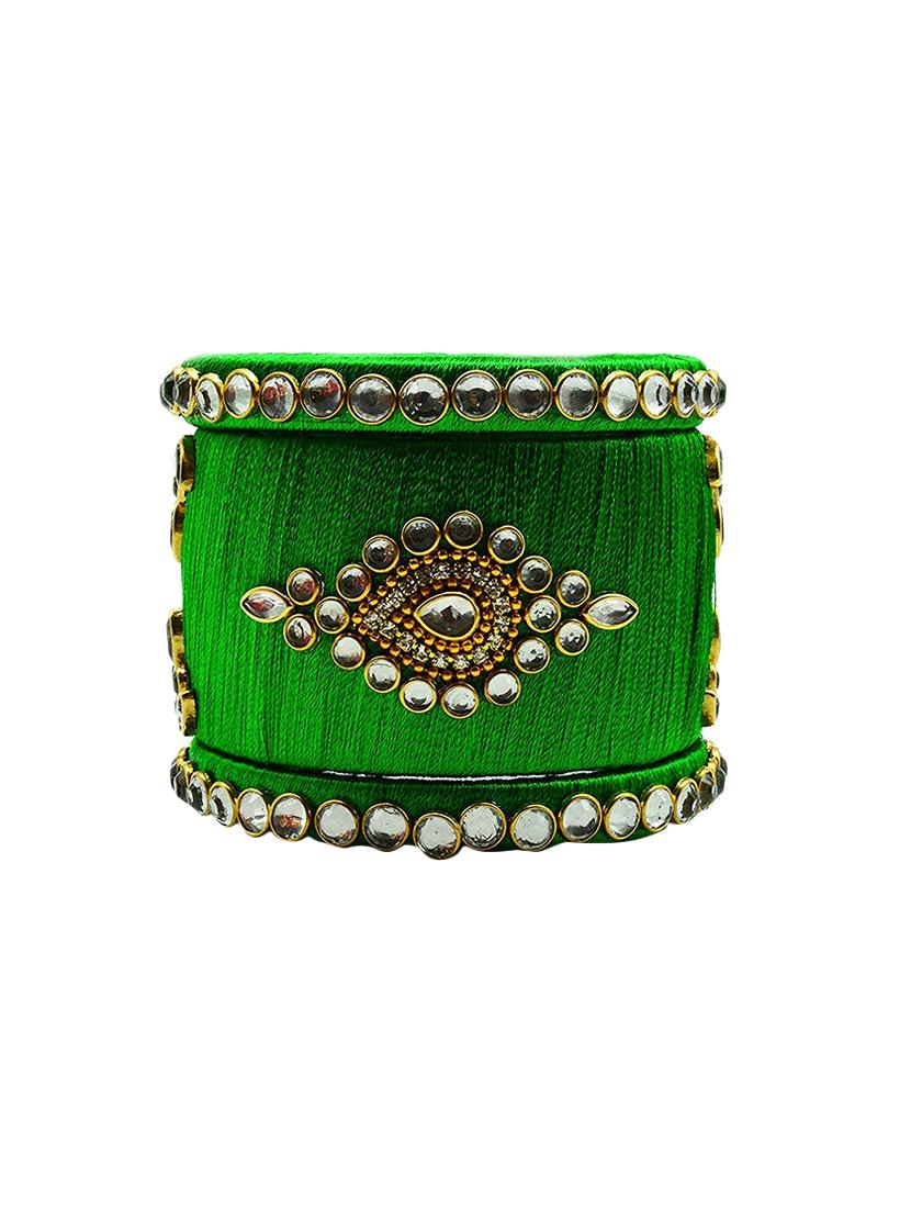green plastic bangles - 16281368 - Zoom Image - 2