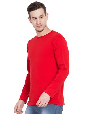 red solid t-shirt - 16281657 - Standard Image - 2