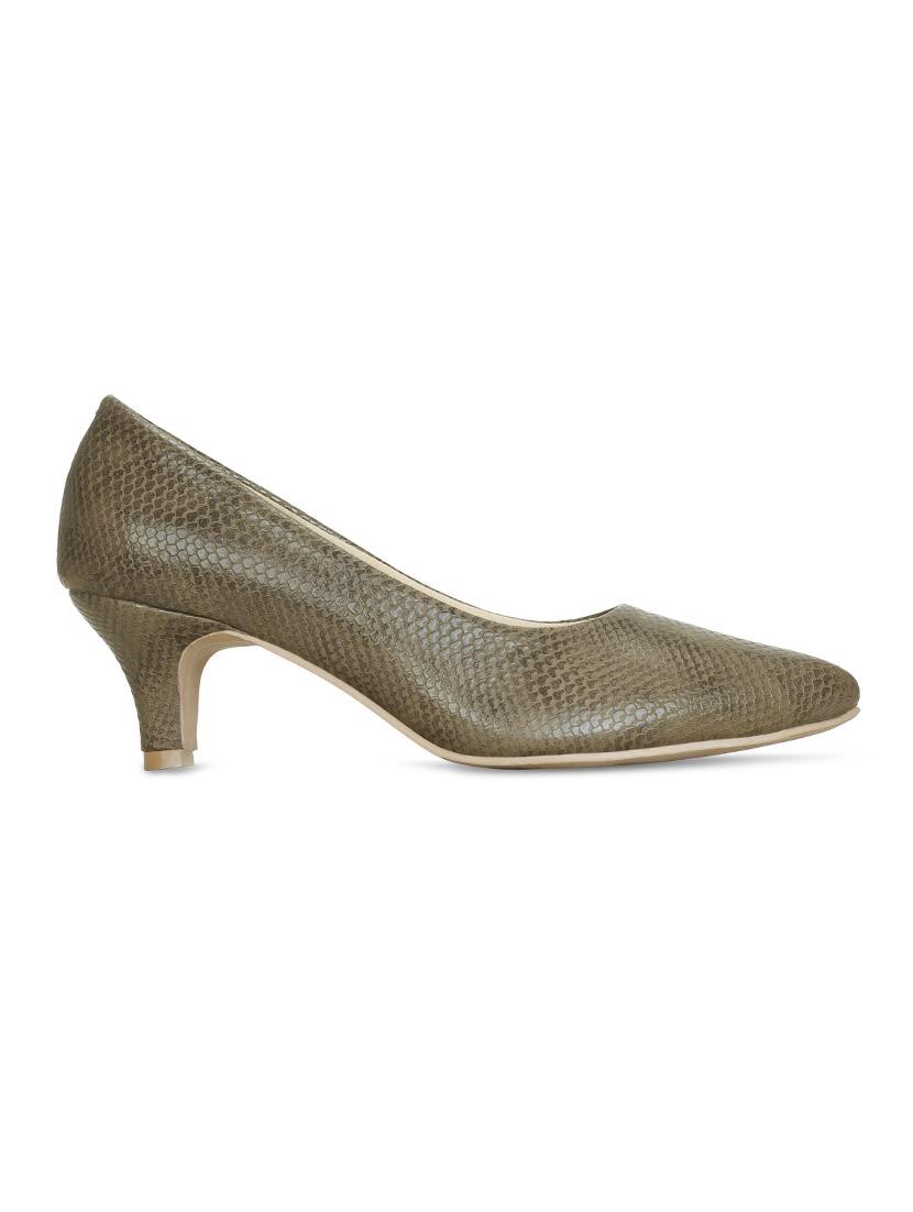 brown slip on pumps - 16281879 - Zoom Image - 2