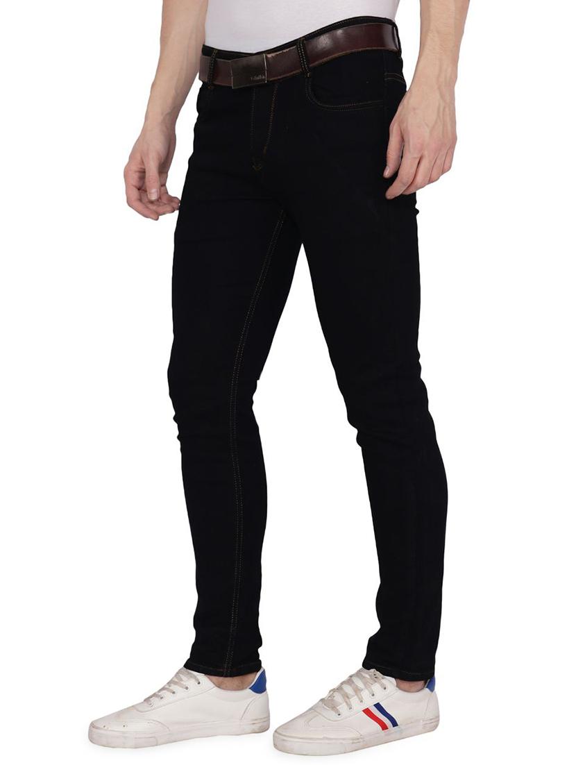 black denim plain jeans - 16282156 - Zoom Image - 2