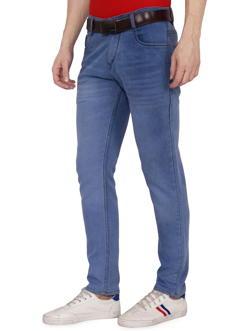 blue light washed jeans - 16282163 - Zoom Image - 2