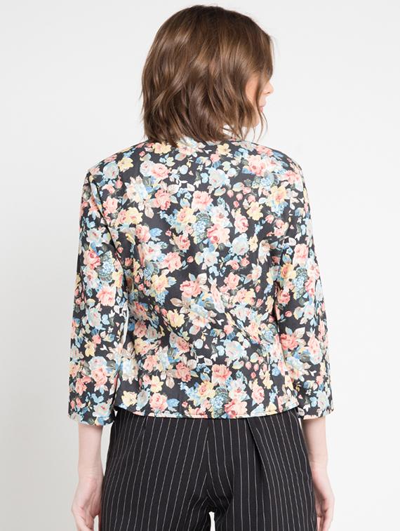 floral zip up summer jacket - 16282864 - Zoom Image - 2