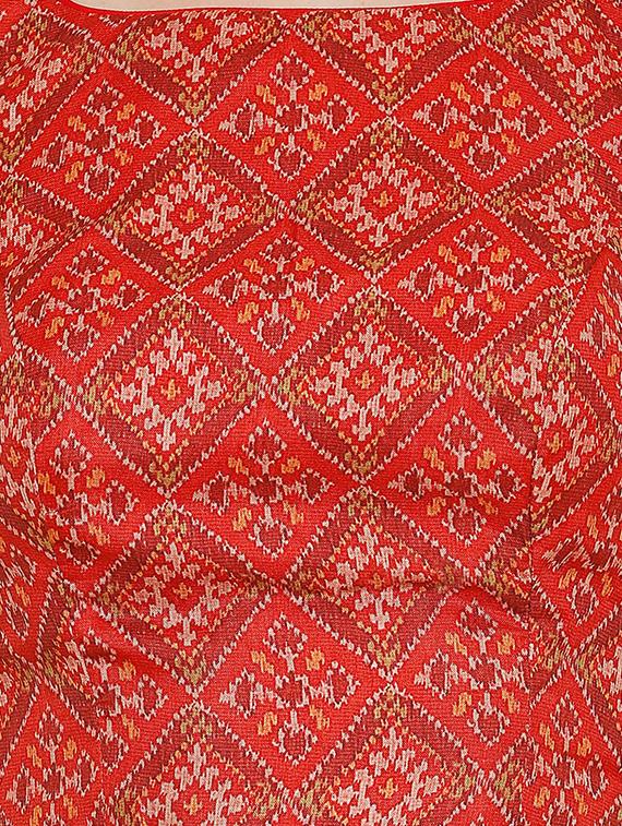 ikat printed blouse - 16286236 - Zoom Image - 5