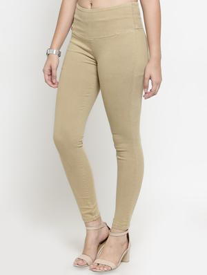 high rise solid jeggings - 16286357 - Standard Image - 2