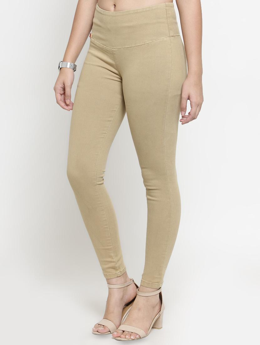 high rise solid jeggings - 16286357 - Zoom Image - 2