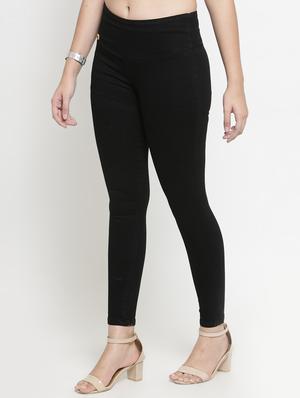 high rise solid jeggings - 16286358 - Standard Image - 2