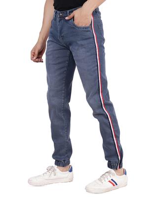 blue denim jogger - 16286415 - Standard Image - 2