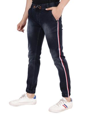 blue denim jogger - 16286419 - Standard Image - 2