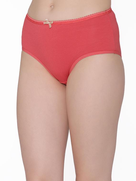 bow patch solid hipster panty - 16286942 - Zoom Image - 2