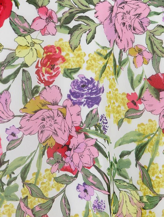 high rise floral flared skirt - 16287130 - Zoom Image - 5