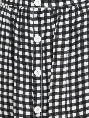 button up a line skirt - 16287131 - Standard Image - 5
