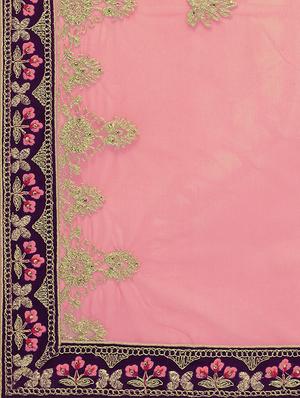embroidered flared lehenga - 16287466 - Standard Image - 5
