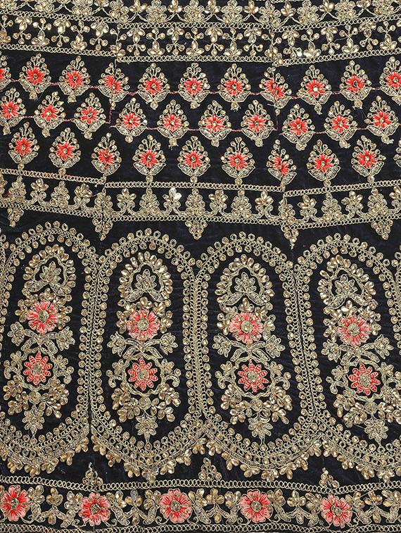 embroidered flared lehenga - 16287467 - Zoom Image - 5