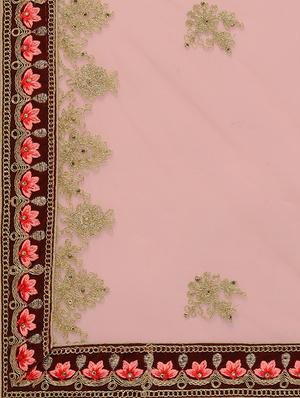 embroidered flared lehenga - 16287469 - Standard Image - 5