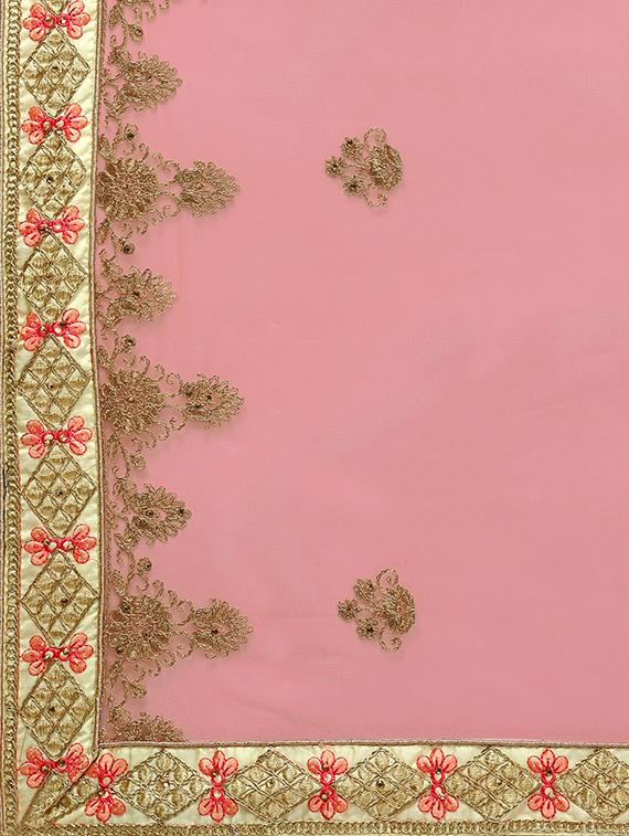 embroidered flared lehenga - 16287472 - Zoom Image - 5