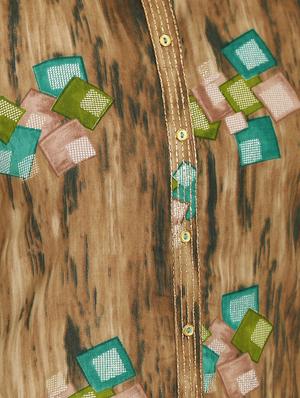 geometrical printed straight kurta - 16287701 - Standard Image - 5