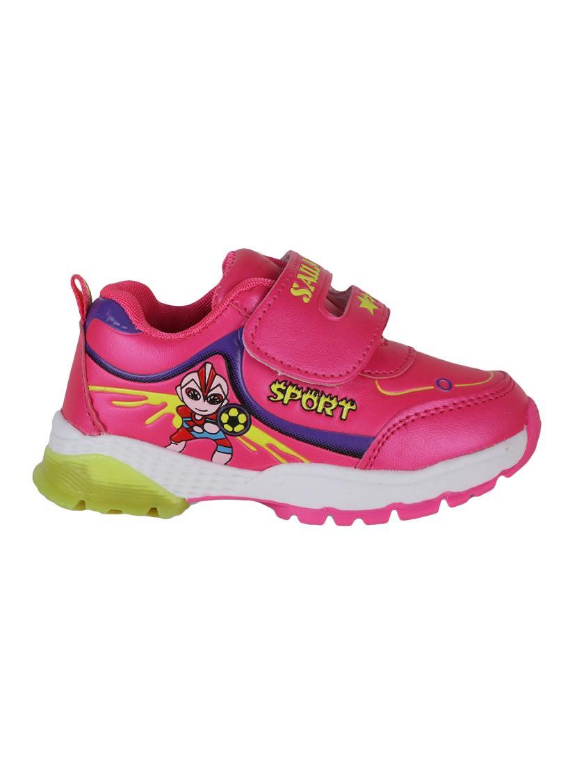 pink leatherette sport shoes - 16287788 - Zoom Image - 2