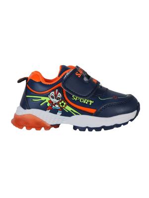 blue leatherette sports shoes - 16287789 - Standard Image - 2