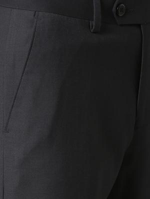 navy blue flat front formal trouser - 16289282 - Standard Image - 5