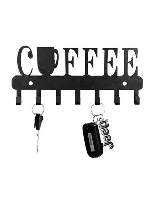 Sehaz Artworks Metel Wall Hooks for keys | 7 Hook Cappuccino Wall Rack Holder for Kitchen Utensil | Hat Rack - 16289592 - Standard Image - 2