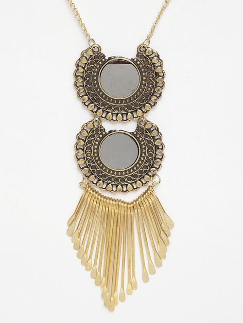 gold long necklace - 16289628 - Standard Image - 1
