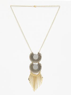 gold long necklace - 16289628 - Standard Image - 2