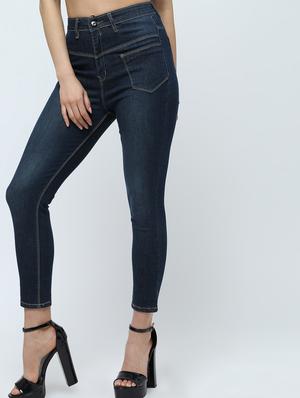 high rise stone washed jeans - 16289706 - Standard Image - 2